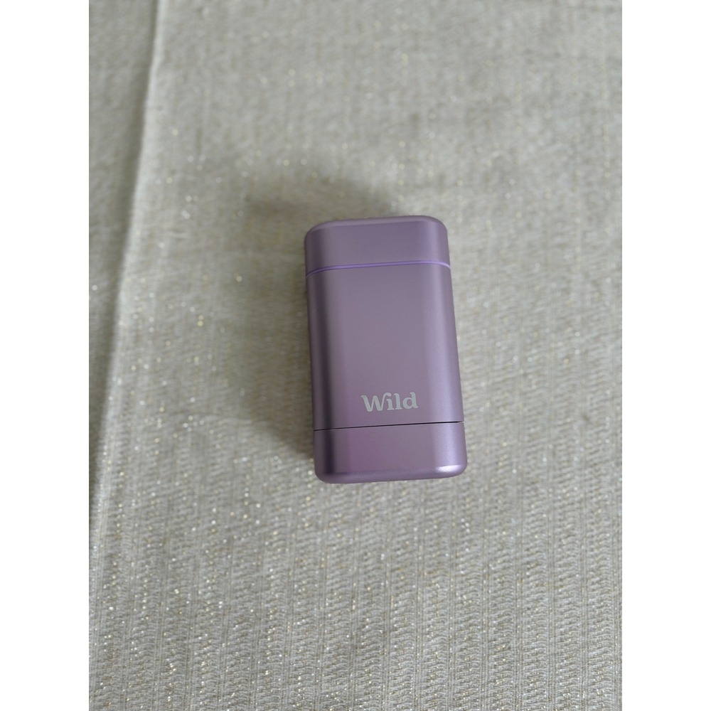 Wild Refillable Deodorant Case Metallic Purple Aluminum Sustainable Applicator